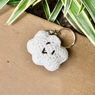 GANTUNGAN Cloud Keychain Souvenir Amigurumi Cloud Crochet Keychain