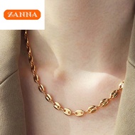 18k gold pawnable saudi gold original  5 MM bare chain gold necklace For Men And Women 18k Japan Gol