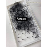 8d Ready-Made Eyelash Clusters Separate Sizes 150 Bunches Bulu Mata Palsu Eyelash Extension Fake Eye