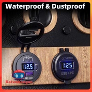 WUPP Car Charger PD QC 3.0 Digital USB Type C Port DC Plug 36W - W12V