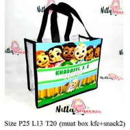 Children's Birthday Bag custom Mica Transparent Birthday souvenir free cocomelon Design