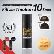 【Partial Discount】AIMEDIA  "HAIR FOLLOW" Black/Brown/Dark Brown - covering spray for thin hair