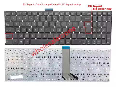 New US/UK Keyboard for ASUS X555 X555A X555L X555S A555 A555L A501U K501L K501LB K501LX K501U K501UB