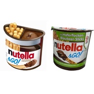 Nutella &amp; go Sticke แบบจิ้มซอสNutella เข้มข้น ขนาด 48 กรัม แยกชิ้นขาย BBF.06/05/2024