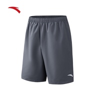 ANTA Men Half Pants/Sports Pants/Sports Shorts 9526B7501-1 - Granite Grey （Seluar Sukan Lelaki)