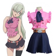 The Seven Deadly Sins Elizabeth Liones cosplay costumes Halloween Carnival Party Suit Female Hallowe