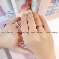 Mine & Yours Silver Ring // Mine & Yours Couple Strap Ring