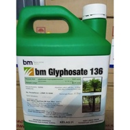 bm Glyphosate 136 (4 LITER)13.6% RACUN RUMPUT Lambat mati