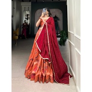 Tussar Silk Lehenga Choli
