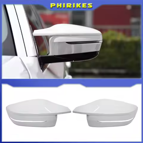 White For BMW 3 5 7 8 Series G20 G21 G28 320d 330e 330i G30 G38 G11 G12 G15 G16 Car Side Wing Mirror