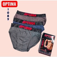 ( CD.03 ) OPTIMA 1089 Men's Underwear (3Pcs) ML XL