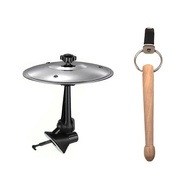 [jwerlyday]Car Cymbal Mini Car Cymbal with Drum Stick&amp Crash Cymbal for Air Vent Car Dash Interio