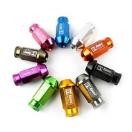 20pcs D1 Spec JDM Racing Wheel Lug Nuts Screw M12X1.5 for Honda Ford Toyota