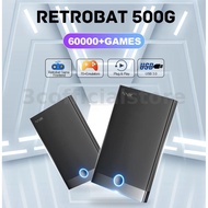 KINHANK Super Console X Retrobat Gaming HDD 500G with 60000 Games for 70 Emulators PS2/PS1/PSP/DC/N6