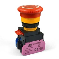 2-contact reset emergency push button, emergency stop button, emergency stop button, stop button, em