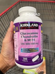 ［加拿大代購] Kirkland Signature 葡萄糖胺 & 軟骨素 & MSM 300粒