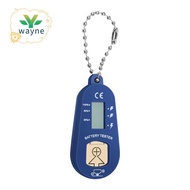 Button Battery Tester, Keychain Pocket Portable and  Battery Tester to Check Remaining Battery Power