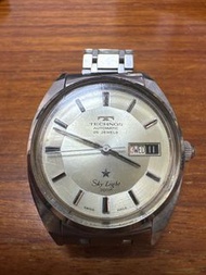 TECHNOS AUTOMATIC 25 JEWELS SKYLIGHT 200M SWISS MADE