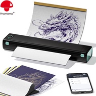 Phomemo 1pc M08F Máy in stencil chuyển nhiệt không dây cho khổ A4, 8,27 "X 11,69", 210 X 297 Mm, Máy