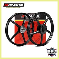 ◸ ═ ⇩ MUTAKIN Mags 522 For Honda Wave125 XRM125 Front Disc 1.4*17 4 Holes Rear Drum 1.4*17