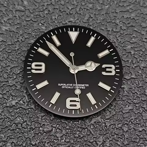 GBW9 Luminous Watch Dial NH35 Dial 28.5mm or 31mm Watch Faces for NH35A/4R35/NH34/NH36 Movement Acce