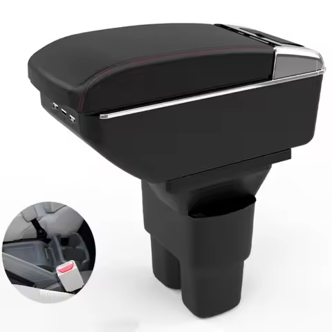 For Nissan NV200 Armrest Interior Center Console Storage Box Arm Rest Car-Styling Decoration Parts A