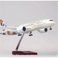 Metal Airplane Model 1:160 Etihad Airways Boeing B777