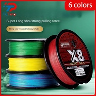 8-Woven Pe Line Strong Horse Braided Fishing Line Main Line Strong Tension Anti-Bite Sea Fishing Line