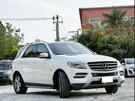 2012年 賓士 ML350 白3.5 跑13萬