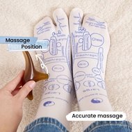 Massage Relieve Tired Feet Socks Acupressure Foot Massager Reflexology Socks Foot Point Tool Physiotherapy Sock