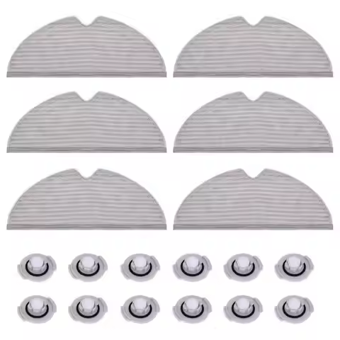 【Big Deal】Washable Mopping Cloths Pads Water Tank Filters For Roborock S6, S6 Pure, S6 Maxv, S5 Max,