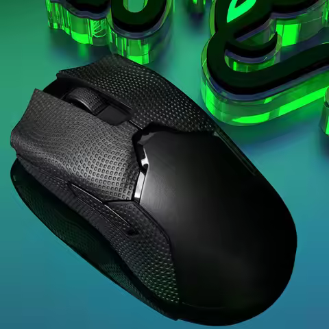 Black Anti-Slip Mouse Sticker Gaming Mouse Grip Tape Skate Sticker For Razer Viper Mini/Ultimate/V2 