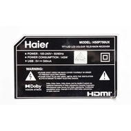(CQ 26) HAIER H50P750UX PART TV USED