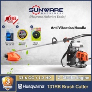 HUSQVARNA 131RB Backpack Brush Cutter Mesin Rumput Galas (Free 2T Piring Tali)