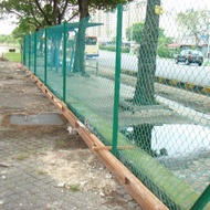 [12 Meter] 10G Chain Link PVC Fence Fencing Pagar 2.5inci kotak /Dawai Pagar Hijiau