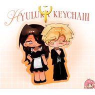 KUKURICALOT | [ ALNST ] MiziSua IvanTill HyuLuka Translucent Keychain