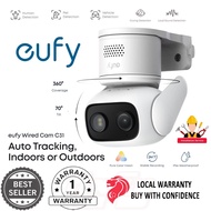 eufy Wired Camera C31, Indoor/Outdoor Camera, 360° Pan&Tilt,24/7 Recording,Human/Pet/Cry Detection c