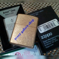zippo/zippo ori 28496 ARMOR TUMBLED BRASS/zippo custom