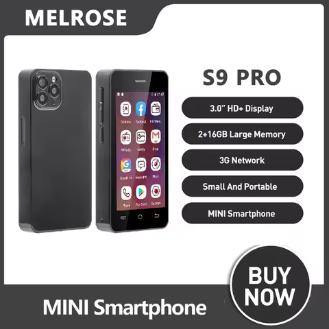 Melrose S9 Pro Mini Smartphones 3G Network Quad Core 2GB+16GB Android 8.1 Mobile Phone Dual SIM Stan