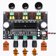 Amplifier Board Bass Subwoofer Hifi Amplifier Module XH-M573 TPA3116D2 80W+80W+100W 2.1 Channel TPA3