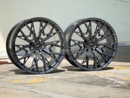 New Car Sport Rim Flow Forming 9.9KG CT PREMIUM WHEELS CTW-46FF 19x8.5J 19x9.5J 5x113 ET30 ET38 Matt
