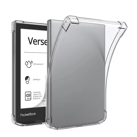 Funda Case For PocketBook Verse Lite Pro Color PB619 PB634K3 PB634 PB629 6" eBook Clear TPU Back Cov