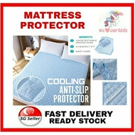 High end Queen Size Cooling Mattress Protector topper