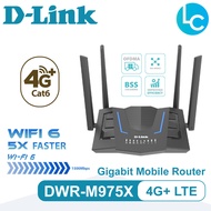 D-Link DWR-M975X 4G+ LTE Cat 6 Wi-Fi 6 Gigabit Mobile Router build in VPN Client & Easy Mesh support
