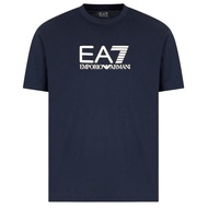 Armani/Armani 26 Spring Summer New Style EA7 Series Men's Blue Short-Sleeved T-Shirt 7M000224