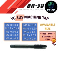 YG MACHINE TAP SPIRAL POINTED SUS BLACK COLOUR - FOR STAINLESS STEEL