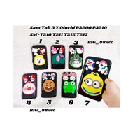 Soft Case Silicon 4D Image Samsung Galaxy Tab 3 7.0inch P3200 P3210 T210 T211 T215 T217