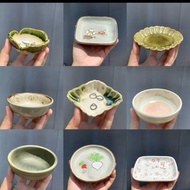 Japanese Ceramic Dipping Cup and Plate Ceramic Plate Dipping Cup and Plate