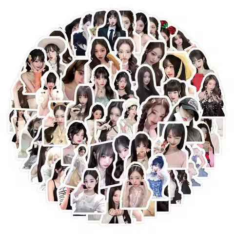 100PCS Jang Won-young Stickers Graffiti Stickers DIY Diary Phone Case Handmade Scrapbook Aesthetic S