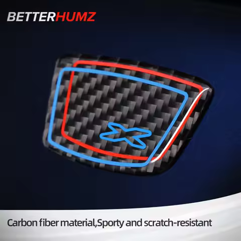 For BMW X1 X2 X3 X4 X5 X6 X7 Series 1 2 3 4 5 6 7 8 Carbon Fiber B-pillar Sticker Car Trim Performan